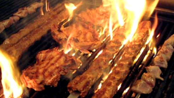 Britain's Turkish kebab shop owners chased rioters away with 'donor' knives and took community action to stave off ruin.