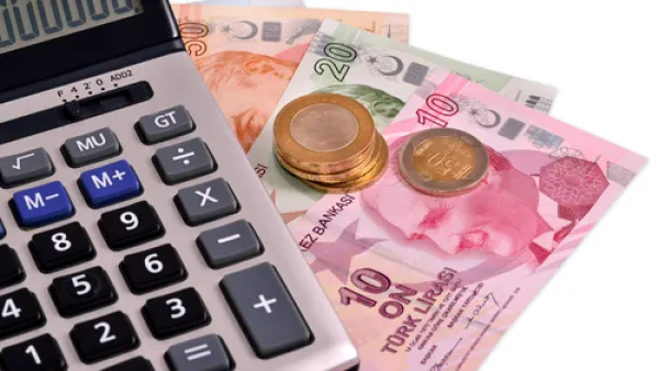 Turkey's central bank, statutorily independent, is trying to prop up the lira by selling dollars from its reserves.
