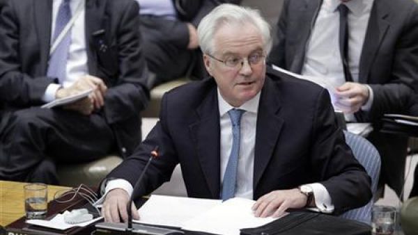 السفير الروسي بالامم المتحدة فيتالي تشوركين
