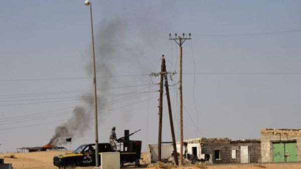 مقاتلو المجلس الوطني الانتقالي في وادي بيه