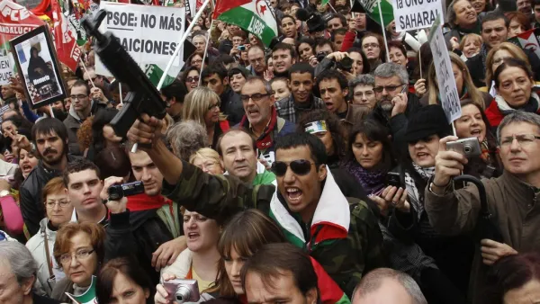 Pro-independence movements for the Western Sahara cause is starting to gain greater international attention and momentum, particularly within Europe (Courtesy of The Washington Post)