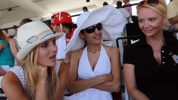 It may be a man's world, but women can look too (even if they can't touch)!