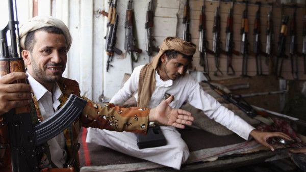 The spread of weapons in Yemen is upsetting the capital's residents.