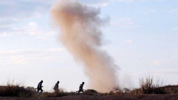 ثوار ليبيون في الزنتان
