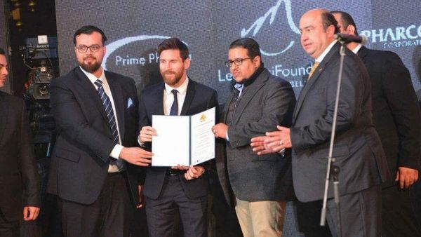 ليونيل ميسي يفخر بمشاركته في حملة Tour n' Cure 