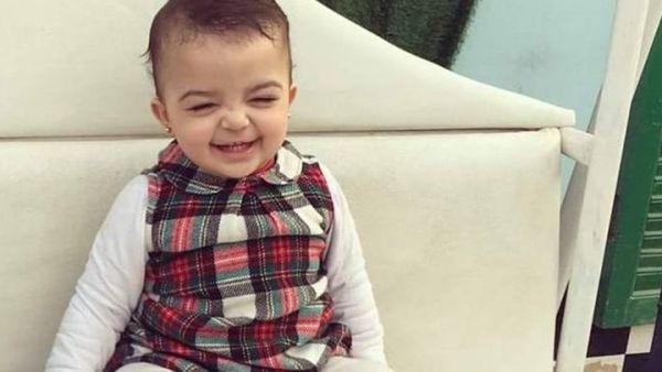 الطفلة عالية مضر تم إخفاؤها قسريا مع والديها وخالها في 24 مارس/آذار الماضي 