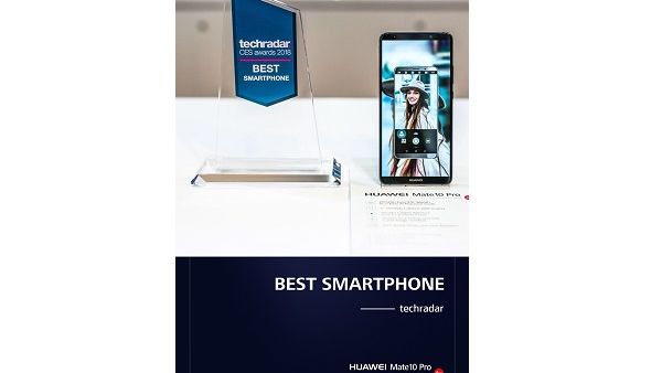 TechRadar named the HUAWEI Mate 10 Pro the ‘Best Smartphone’ at the show.