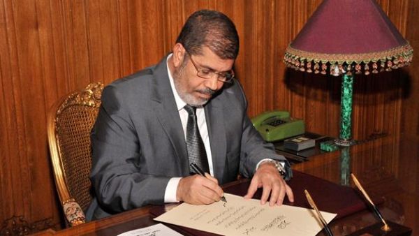 الرئيس المعزول محمد مرسي