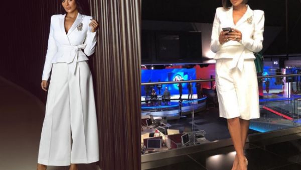 The jacket that Nadine wore twice is from Alexandre Vauthier brand (Source: nadine.nassib.njeim - Instagram)