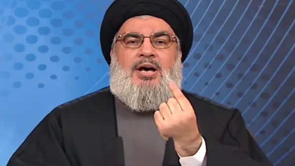 امين عام حزب الله اللبناني حسن نصرالله