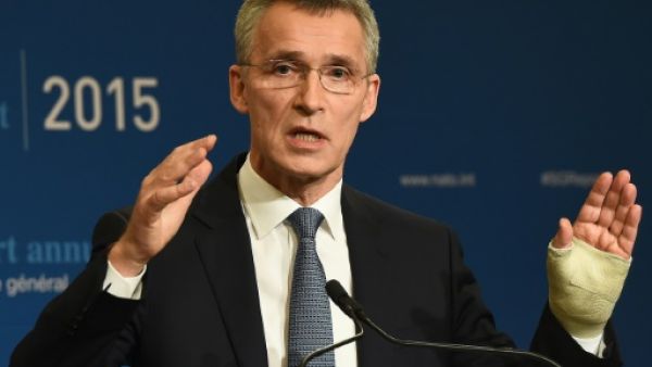 الامين العام لحلف شمال الاطلسي ينس ستولتنبيرغ