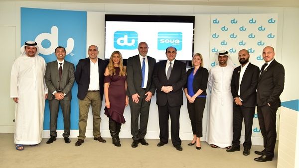 Du will be the first telecommunications company to partner with Amazon in the Middle East, via Souq.com. 