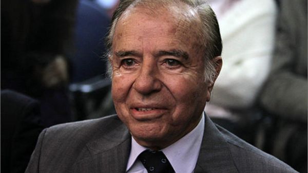 كارلوس منعم الرئيس الارجنتيني السابق
