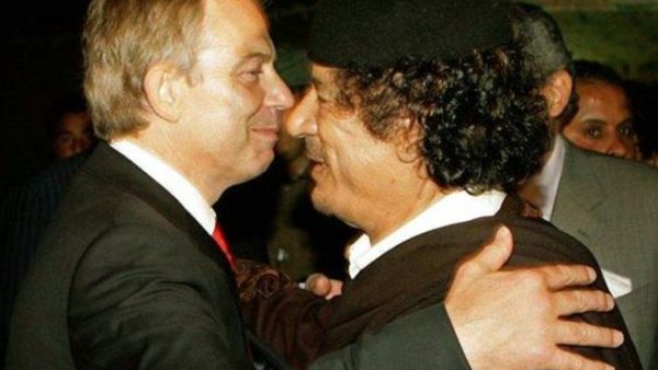 بلير عقد ما لا يقل عن ستة لقاءات  مع القذافي منذ  تركه منصب رئيس الوزراء