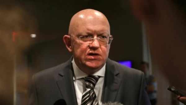 السفير الروسي فاسيلي نيبينزيا في الأمم المتحدة
