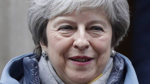 رئيسة الوزراء البريطانية تيريزا ماي
