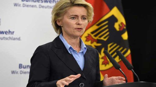وزيرة الدفاع الالمانية أورزولا فون دير لاين