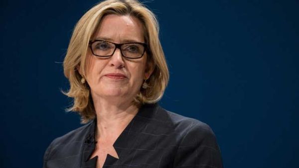 وزيرة الداخلية البريطانية أمبر راد