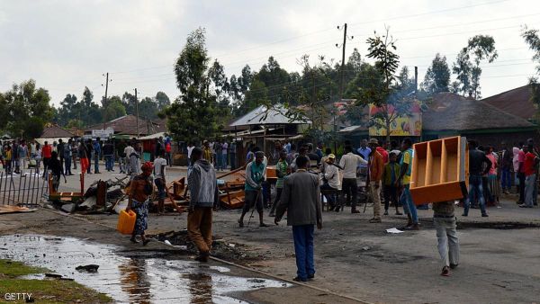 من الاحتجاجات في اثيوبيا/ ارشيفية