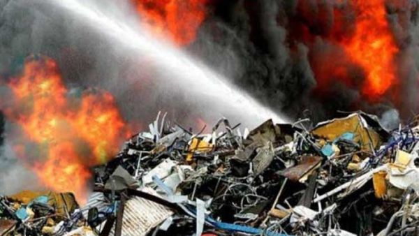 الحريق شب في الساعات الأولى من صباح السبت في مدينة تشينغيوان