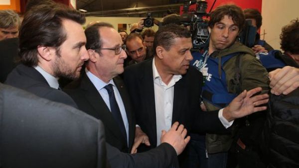 الرئيس الفرنسي هولاند في المعرض الزراعي جنوب فرنسا