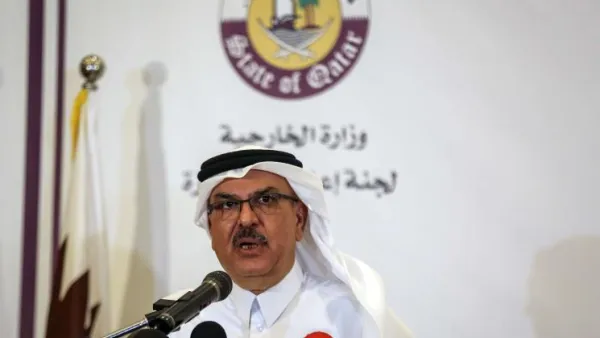 محمد العمادي رئيس اللجنة القطرية لإعادة إعمار غزة