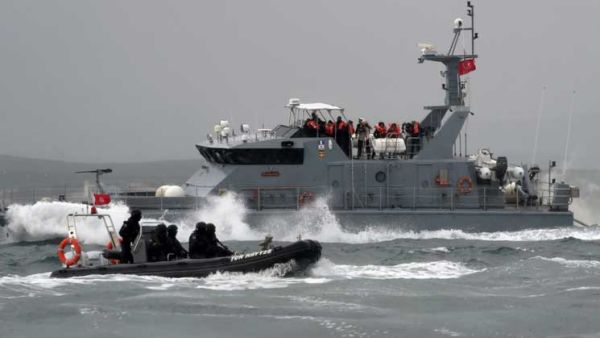 غرق مركب بحادث تصادم قرب جزيرة تونسية