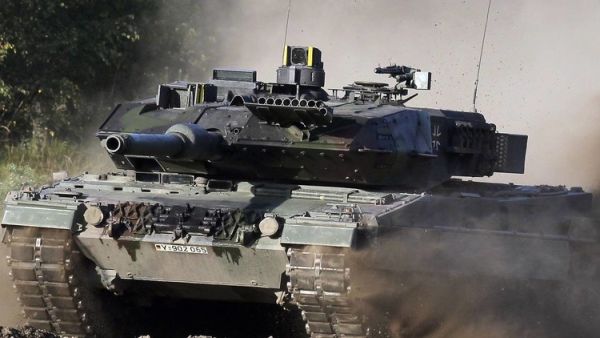 دبابة ألمانية من طراز "Leopard 2"