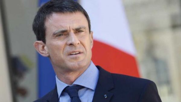  رئيس وزراء فرنسا مانويل فالس