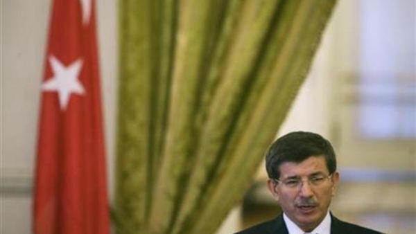 وزير الخارجية التركي أحمد داود أوغلو 