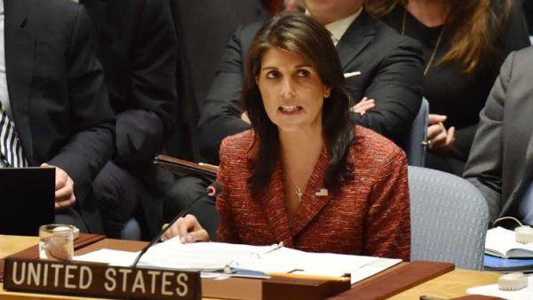 نيكي هيلي: روسيا تتلاعب بمجلس الأمن والأمم المتحدة
