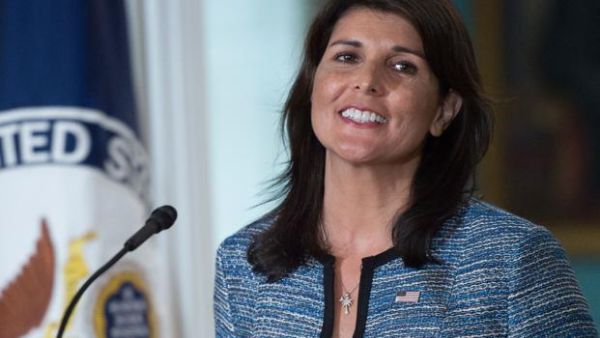 The United States Ambassador to the UN, Nikki Haley. (AFP/File)