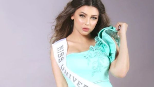 The beauty queen bumped into a tree under which two homeless men were sleeping. (Source: nouhaila_barbie - Instagram)