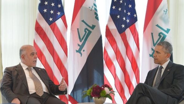 طالب أوباما العبادي بتحرك عاجل -  أ ف ب
