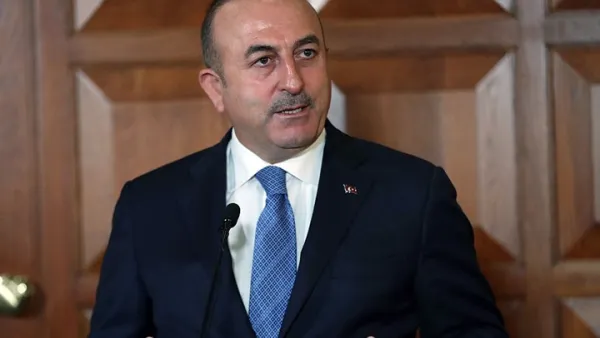  وزير الخارجية التركي مولود جاويش أوغلو