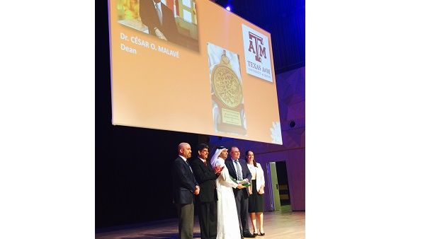 Texas A&M University at Qatar (TAMUQ) was awarded the Best Research Office of Year 2017 at the 9th QNRF Annual Forum Texas A&M University at Qatar (TAMUQ) was awarded the Best Research Office of Year 2017 at the 9th QNRF Annual Forum