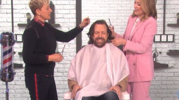 Sudeikis has dated Olivia Wilde since 2011 (Source: theellenshow / Instagram )