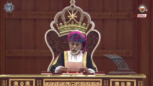 سلطان عمان قابوس بن سعيد