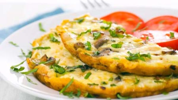 عجة البيض على الطريقة المصرية