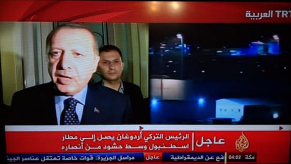 اردوغان يعود الى اسطنبول والاستخبارات تعلن فشل الانقلاب 