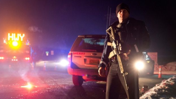 Ammon Bundy, alongside others, was arrested by the FBI with one person being killed in the shootout. (Twitter)