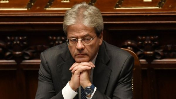 Italy's Prime Minister Paolo Gentiloni  (AFP/File Photo)	