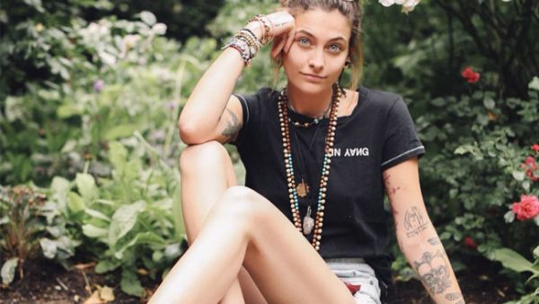 Paris Jackson made her grandfather Joe promise that he'd visit her as a ghost (Source: parisjackson / Instagram )