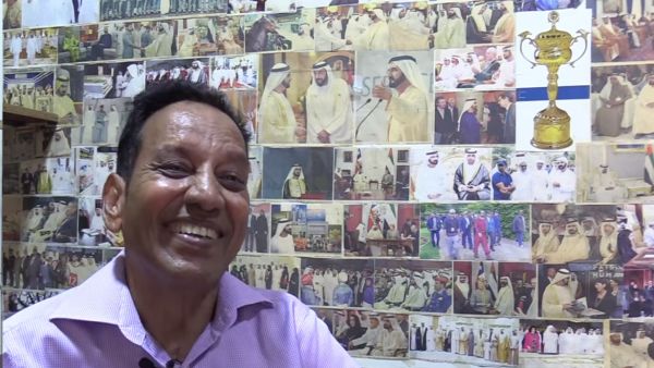D'melo has one wish before he does so – to meet Sheikh Mohammed and personally gift him an album that he has made with 375 photos (Youtube/KT)