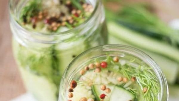 مخلل الخيار السريع