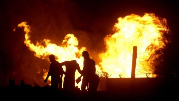 The accident was caused by a gas leak when a bulldozer broke the natural gas (AFP/File Photo)	