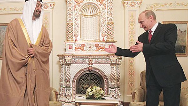 بوتن يستقبل محمد بن زايد ويوقعان الشراكة الاستراتيجية
