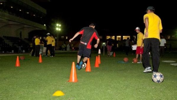 During the event