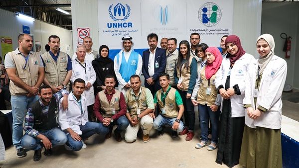 The visit aimed to get a closer view of the efforts undertaken by the UAE to alleviate the suffering of Syrian refugees. 