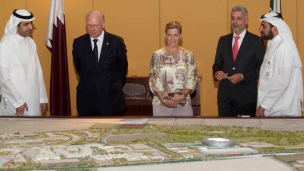 During the visit